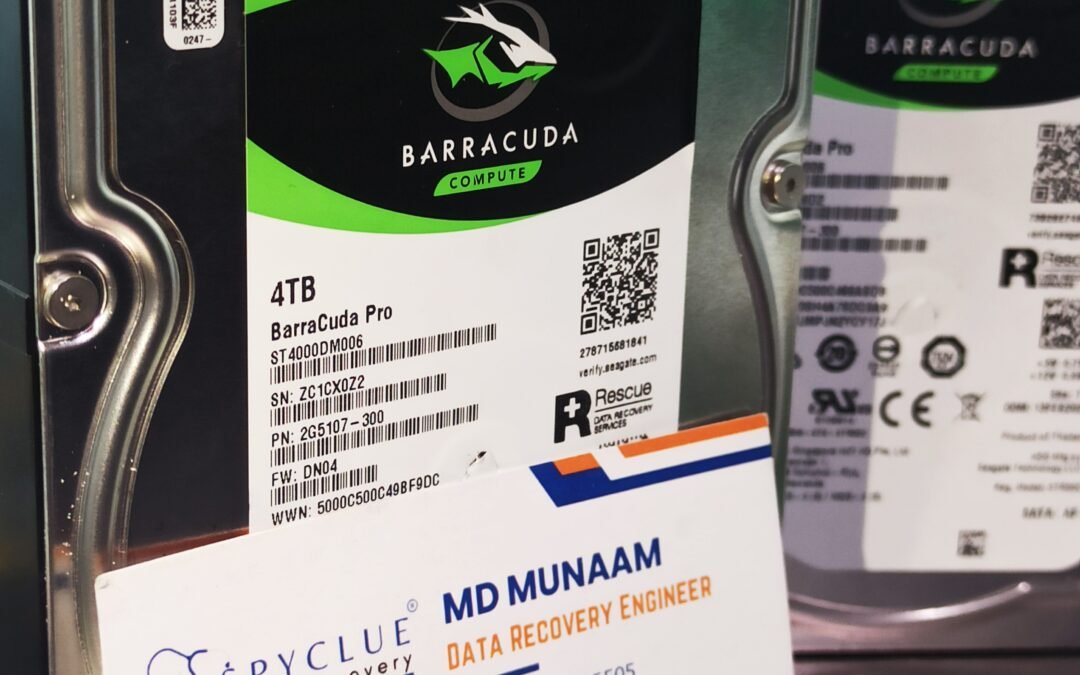 Case Study: 100% Data Recovered from a Lacie 4TB External Drive with Head Damage